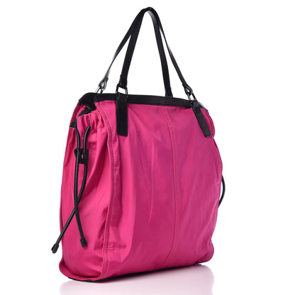 Burberry Nylon Buckleigh Packable Tote Bag Raspberry 2 of 17