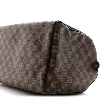 Louis Vuitton Damier Ebene Speedy 30 10 of 13