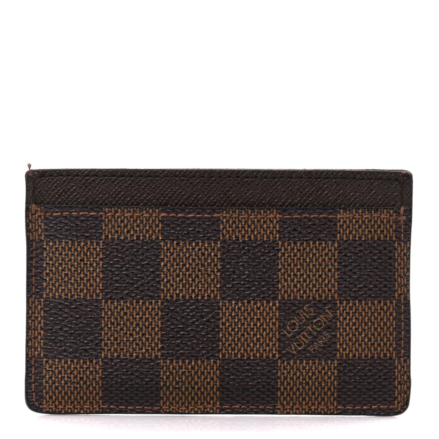 Damier Ebene Card Holder