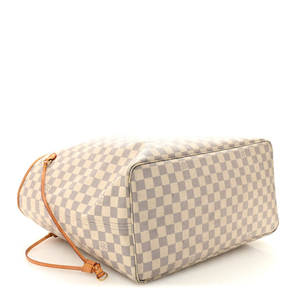 Louis Vuitton Damier Azur Neo Neverfull GM Rose Ballerine 5 of 16