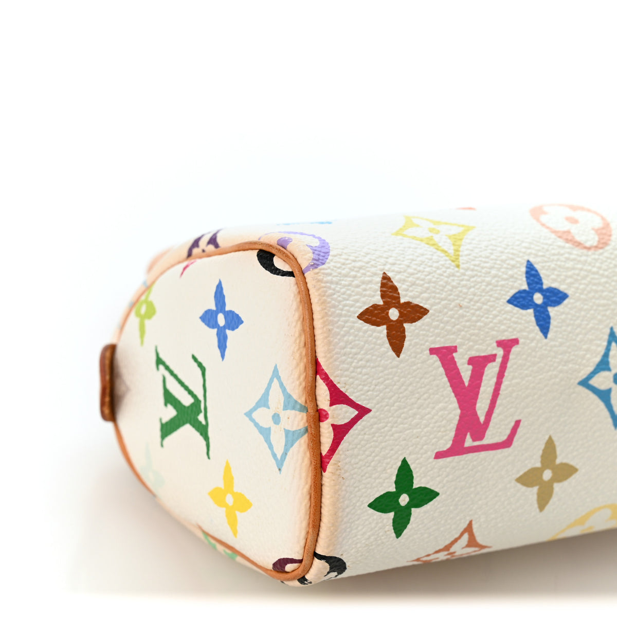 Monogram Multicolor Mini Sac HL Speedy White