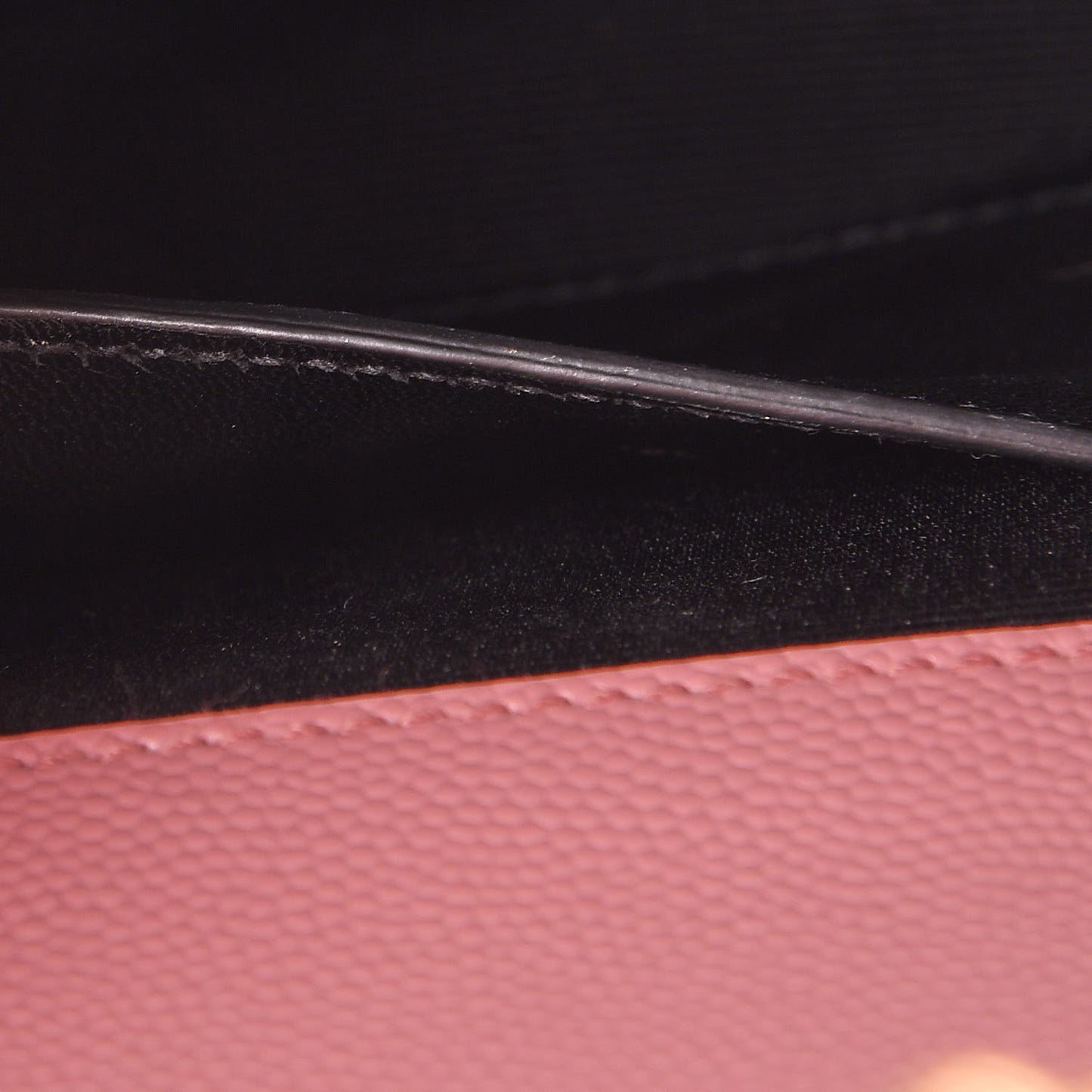 Grain De Poudre Medium Classic Monogram Kate Satchel Dark Rose