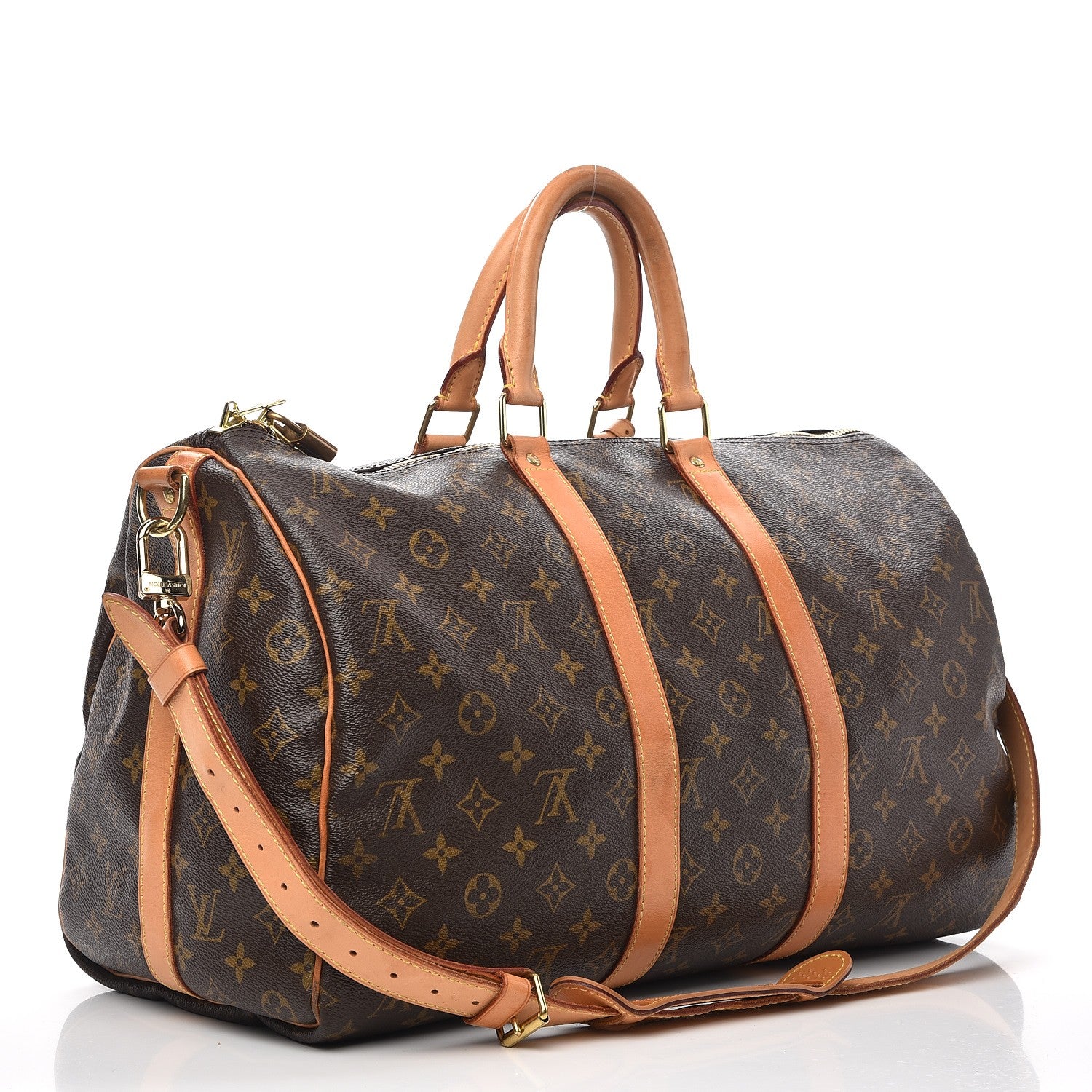 Louis Vuitton Monogram Keepall Bandouliere 45 3 of 13