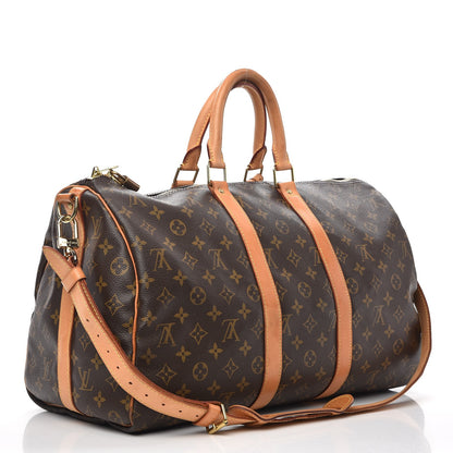 Louis Vuitton Monogram Keepall Bandouliere 45 3 of 13