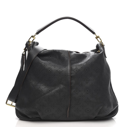 Louis Vuitton Mahina Selene MM Black 3 of 10