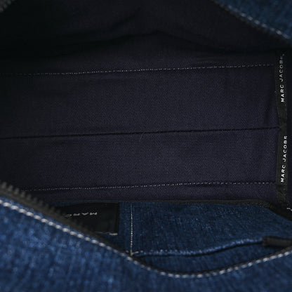Marc Jacobs Denim Canvas Medium The Tote Bag Blue 5 of 10