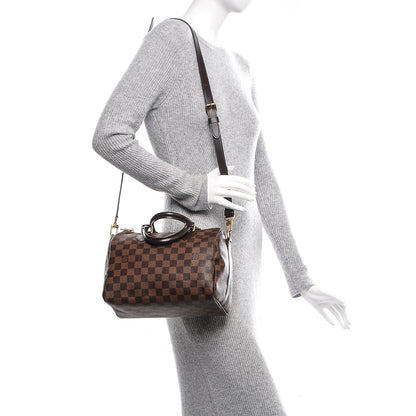 Louis Vuitton Damier Ebene Speedy Bandouliere 25 2 of 6
