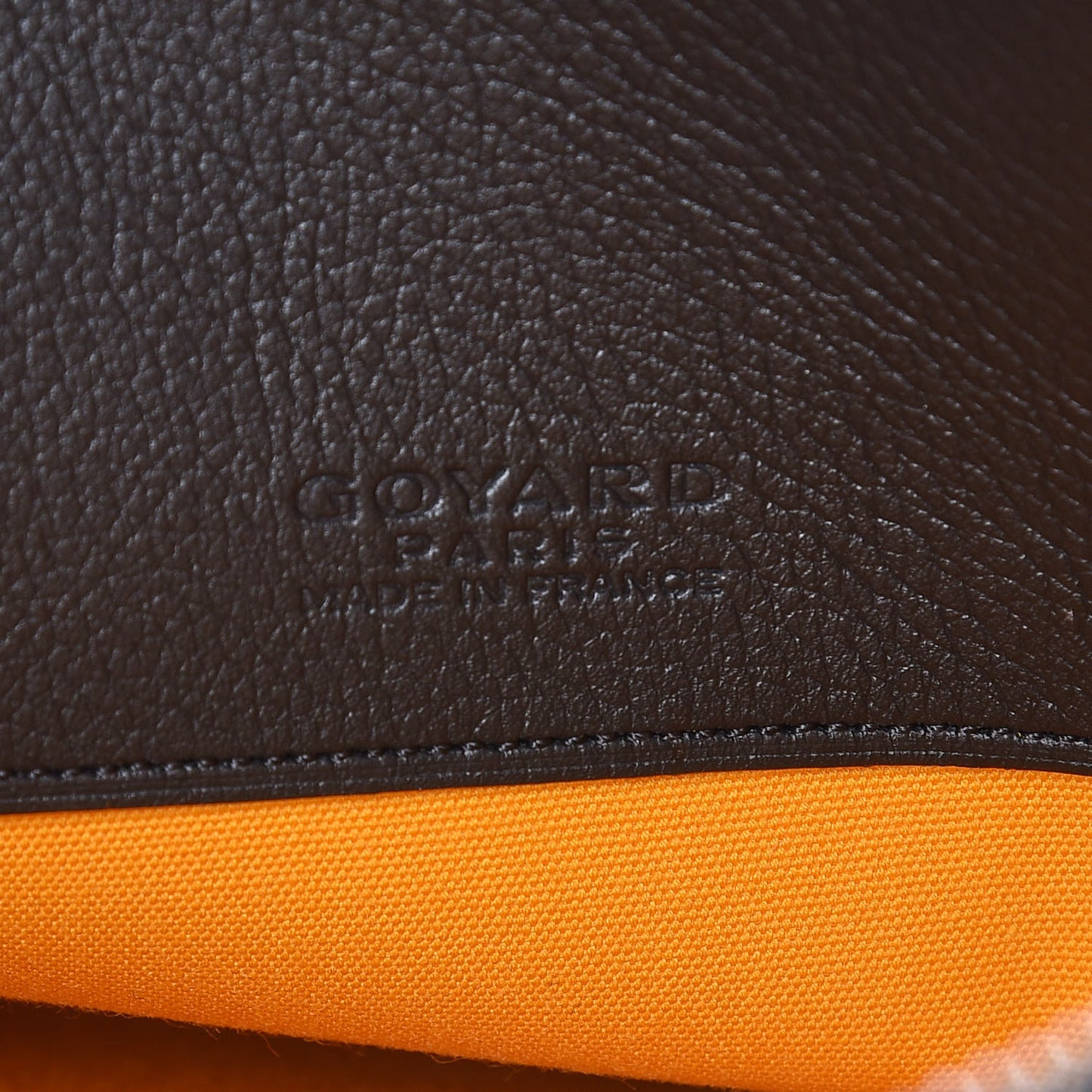Goyardine Senat Pochette MM Black