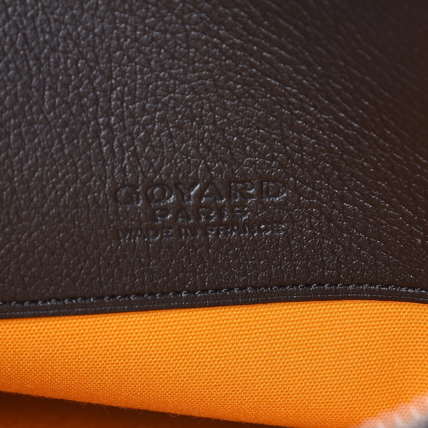 Goyard Goyardine Senat Pochette MM Black 6 of 8