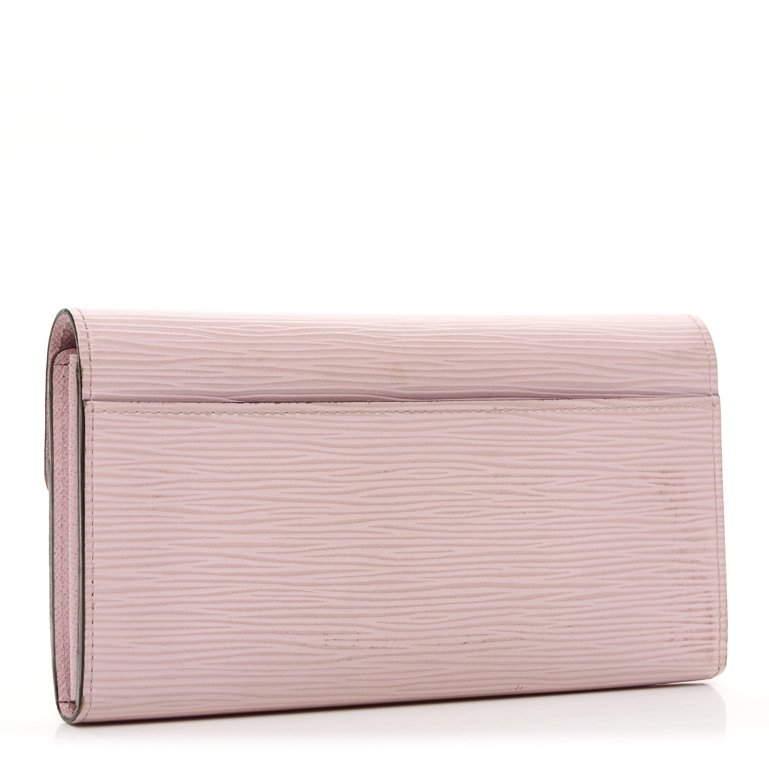 Louis Vuitton Epi Sarah Wallet NM Rose Ballerine 3 of 8