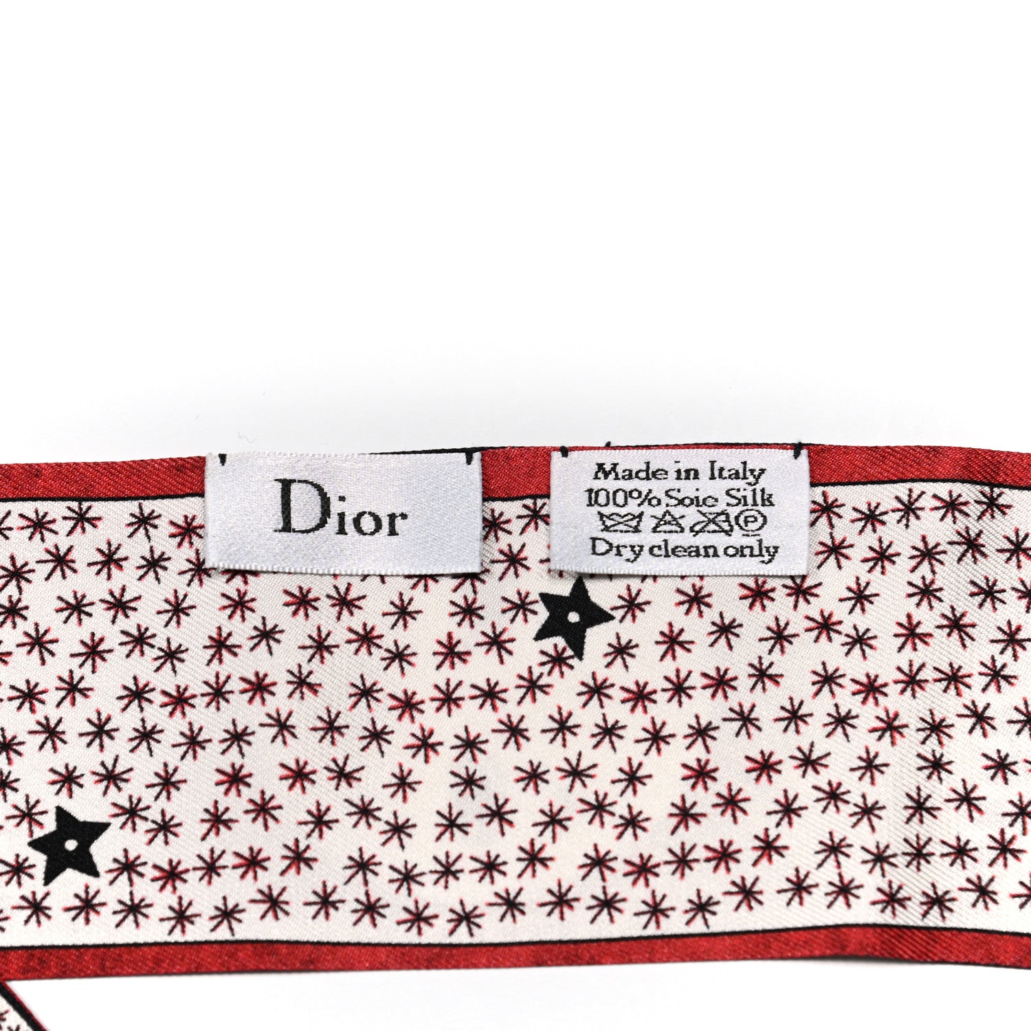 Christian Dior Silk Le Soleil Tarot Mitzah Scarf Off White 3 of 5
