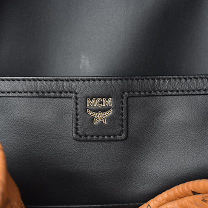MCM Visetos Medium Stark Backpack Cognac 6 of 12