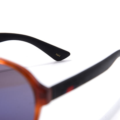 Gucci Acetate Aviator Sunglasses GG0009S Brown Blue 6 of 9