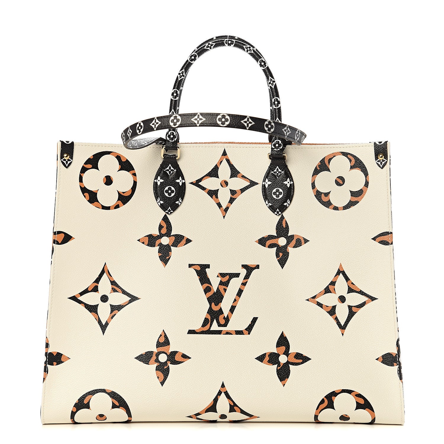 Louis Vuitton Monogram Giant Jungle Onthego GM Ivory 1 of 9