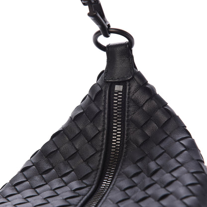 Bottega Veneta Nappa Intrecciato Small Shoulder Bag Black 11 of 11