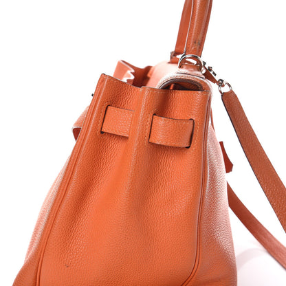 Hermes Togo Kelly Retourne 40 Orange 30 of 42
