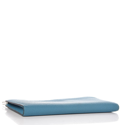 Hermes Togo Large Remix Voyage Wallet Turquoise 5 of 9