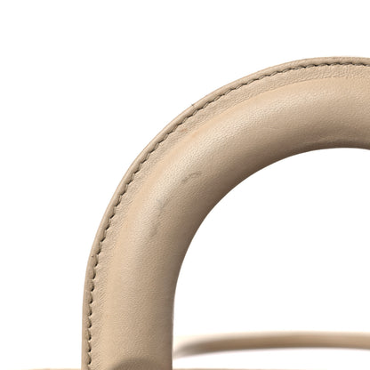 Christian Dior Calfskin Cannage Small My ABCDior Lady Dior Beige 15 of 17