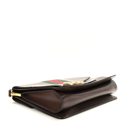 Gucci Tuscany Lux Calfskin Web GG Marmont Shoulder Bag Fondent 4 of 10