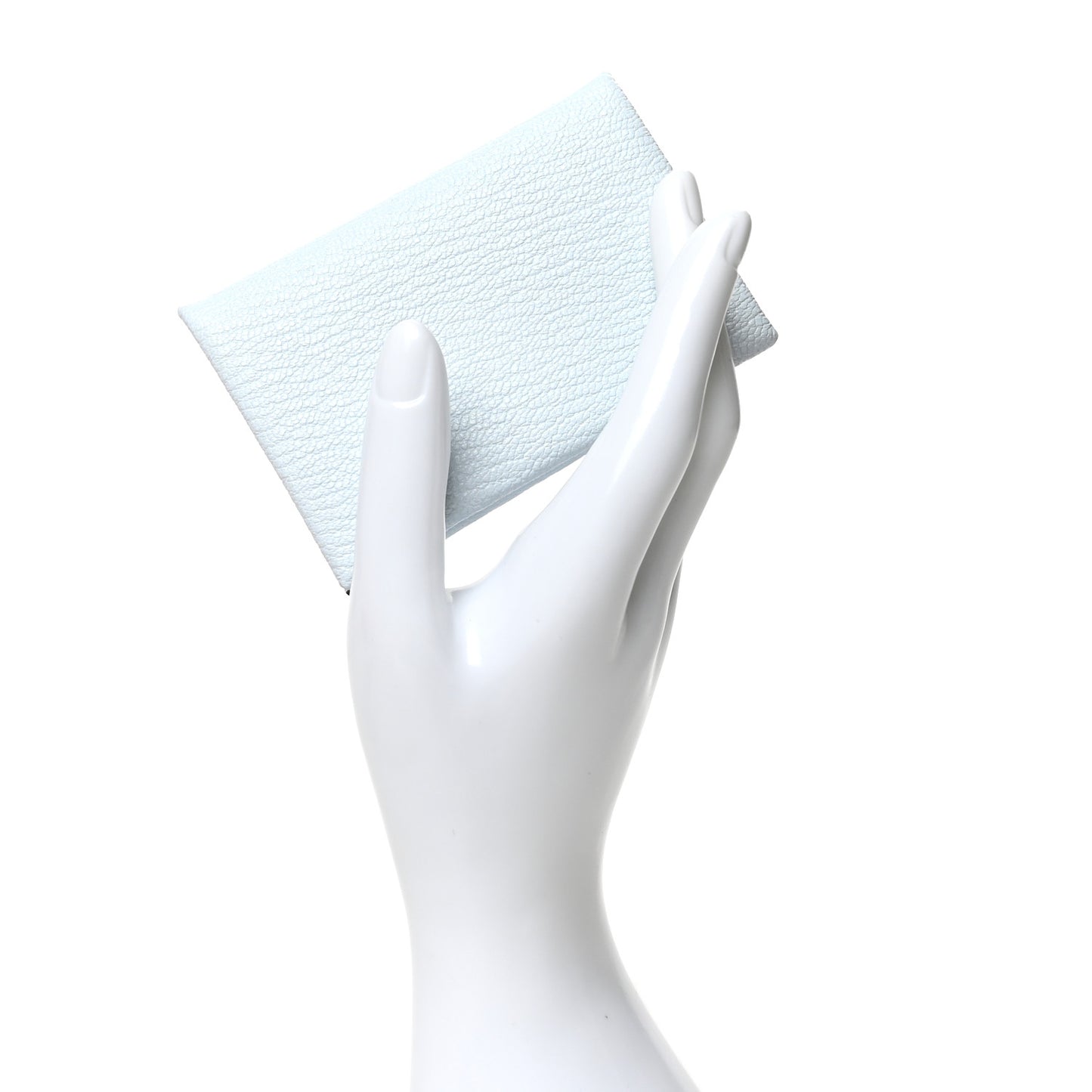 Chevre Mysore Calvi Card Case Bleu Brume