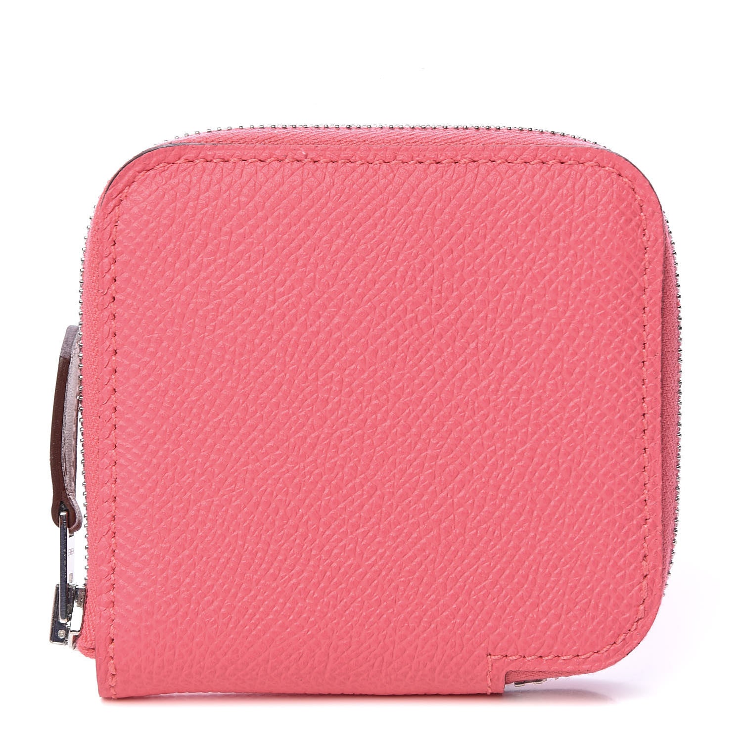 Hermes Epsom Silk'In Coin Purse Rose Azalee 1 of 8