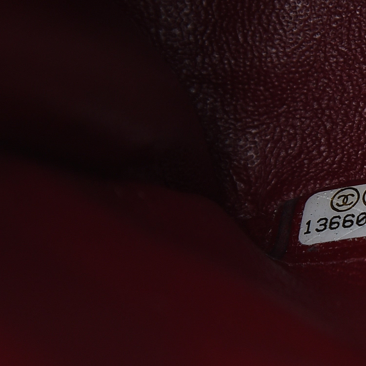 Chanel Caviar Quilted Jumbo Single Flap Dark Red 7 of 15