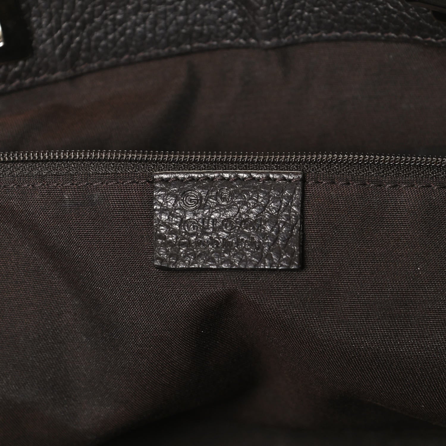 Gucci Monogram Tote Dark Brown 6 of 11