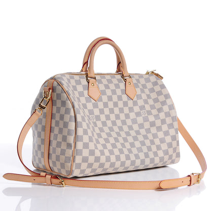 Louis Vuitton Damier Azur Speedy Bandouliere 35 3 of 8