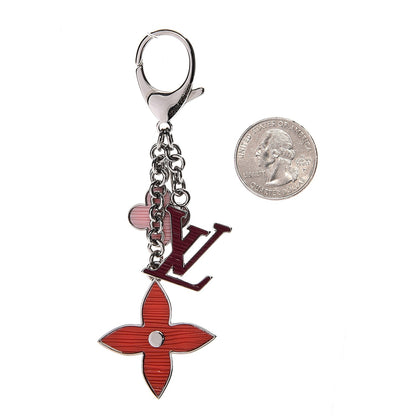Louis Vuitton Fleur d'Epi Bag Charm BB Pink 2 of 4