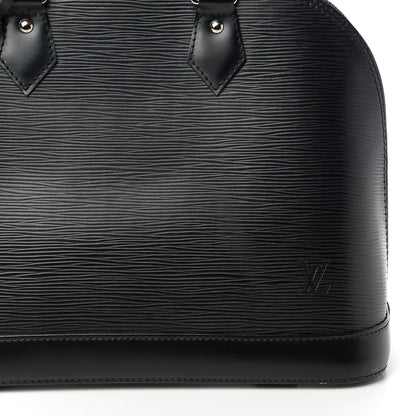Louis Vuitton Epi Alma PM Black 10 of 10