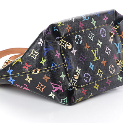 Louis Vuitton Monogram Multicolor Annie MM Black 7 of 8
