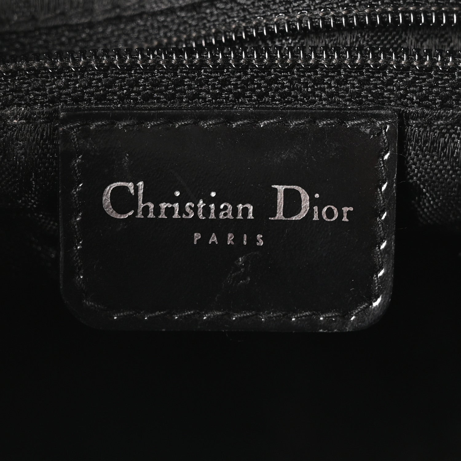 Christian Dior Calfskin Gambler Dice Bowler Black 6 of 10