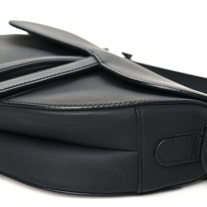 Christian Dior Ultra Matte Calfskin Saddle Bag Black 10 of 10