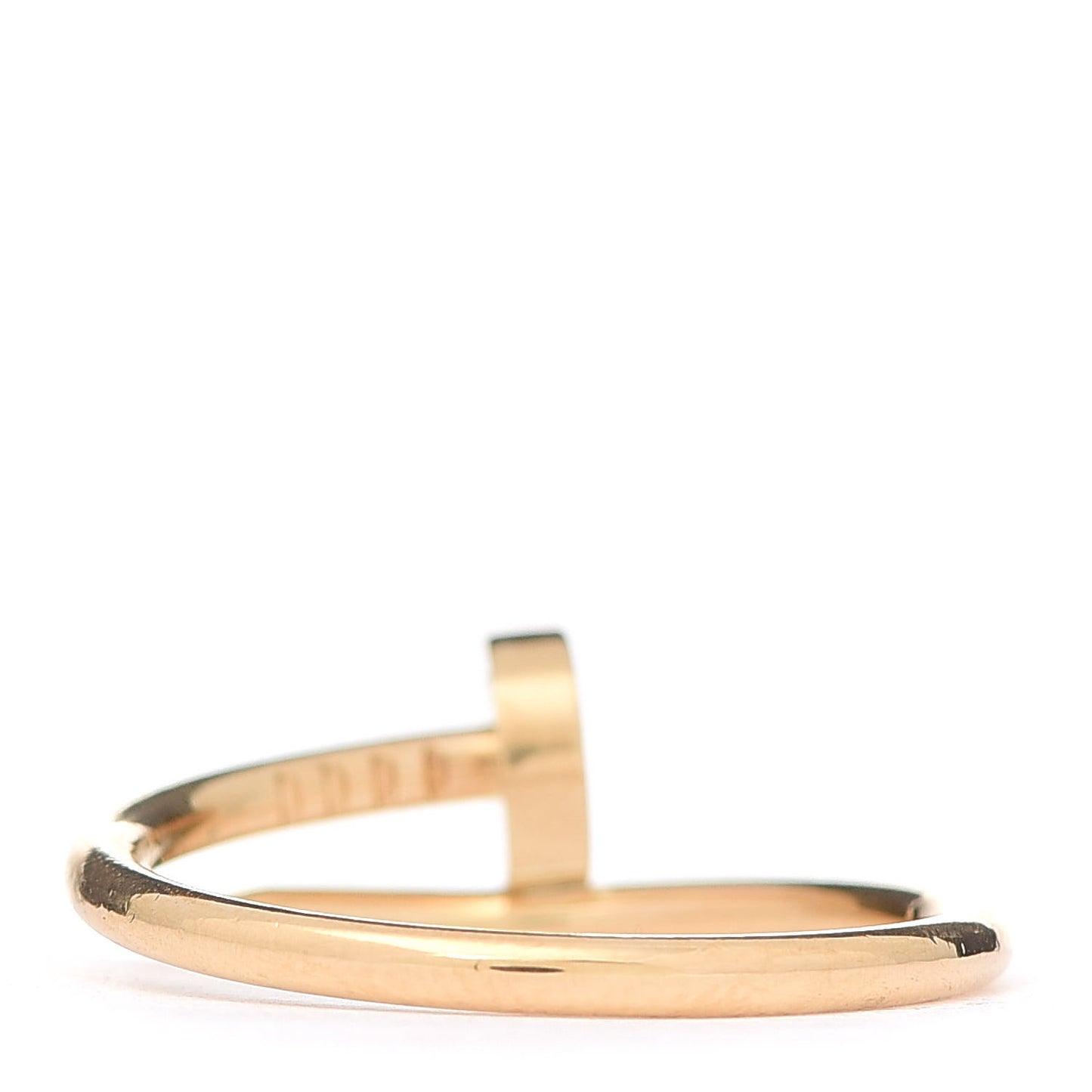 18K Yellow Gold Small Juste Un Clou Ring 53 6.25