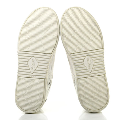 Valentino Garavani Calfskin Womens VL7N Sneakers 37.5 White Ice 5 of 16