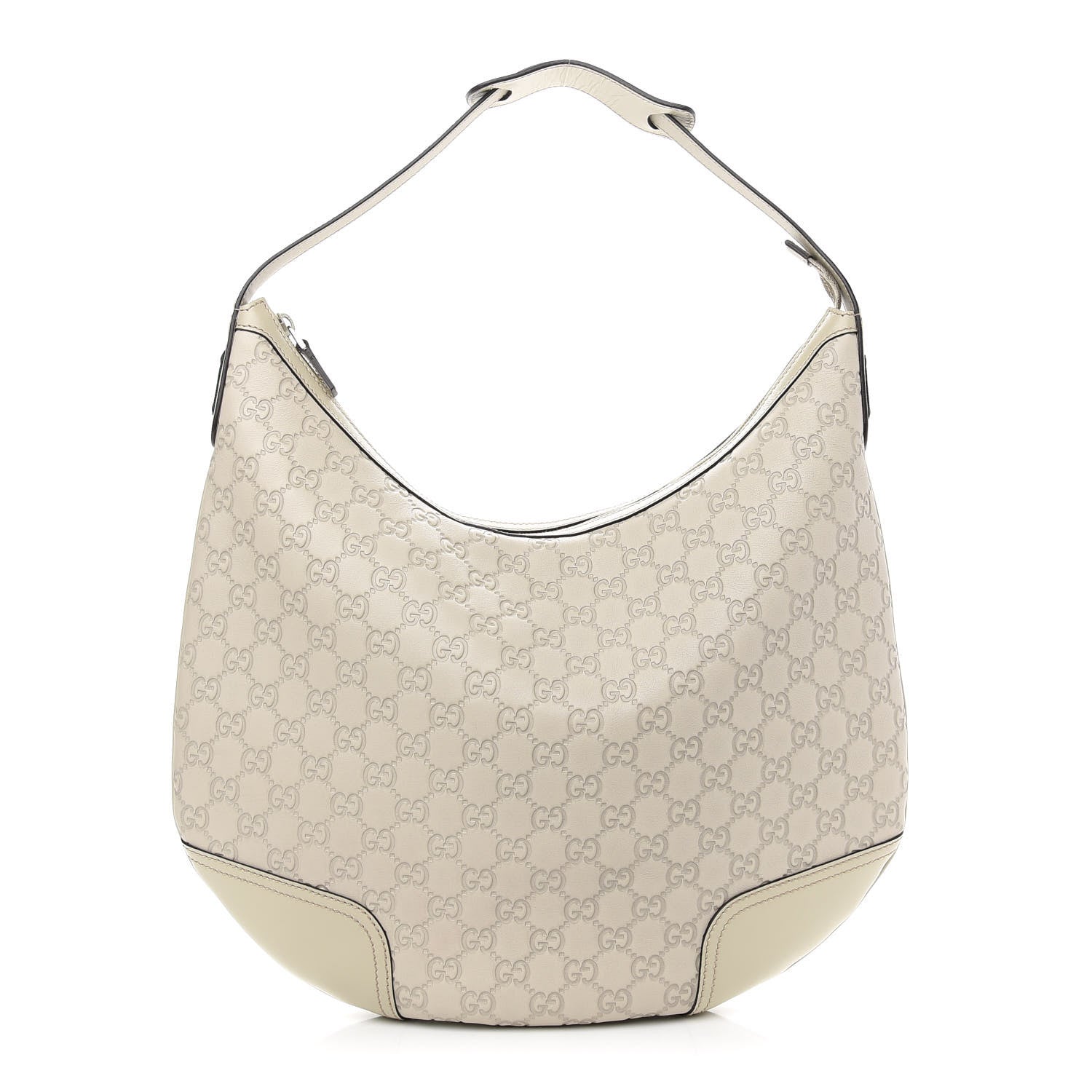 Gucci Guccissima Large Princy Hobo Off White 1 of 9