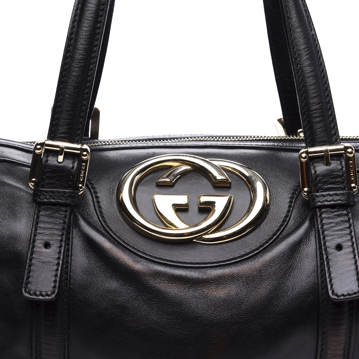 Calfskin Medium Britt Boston Black
