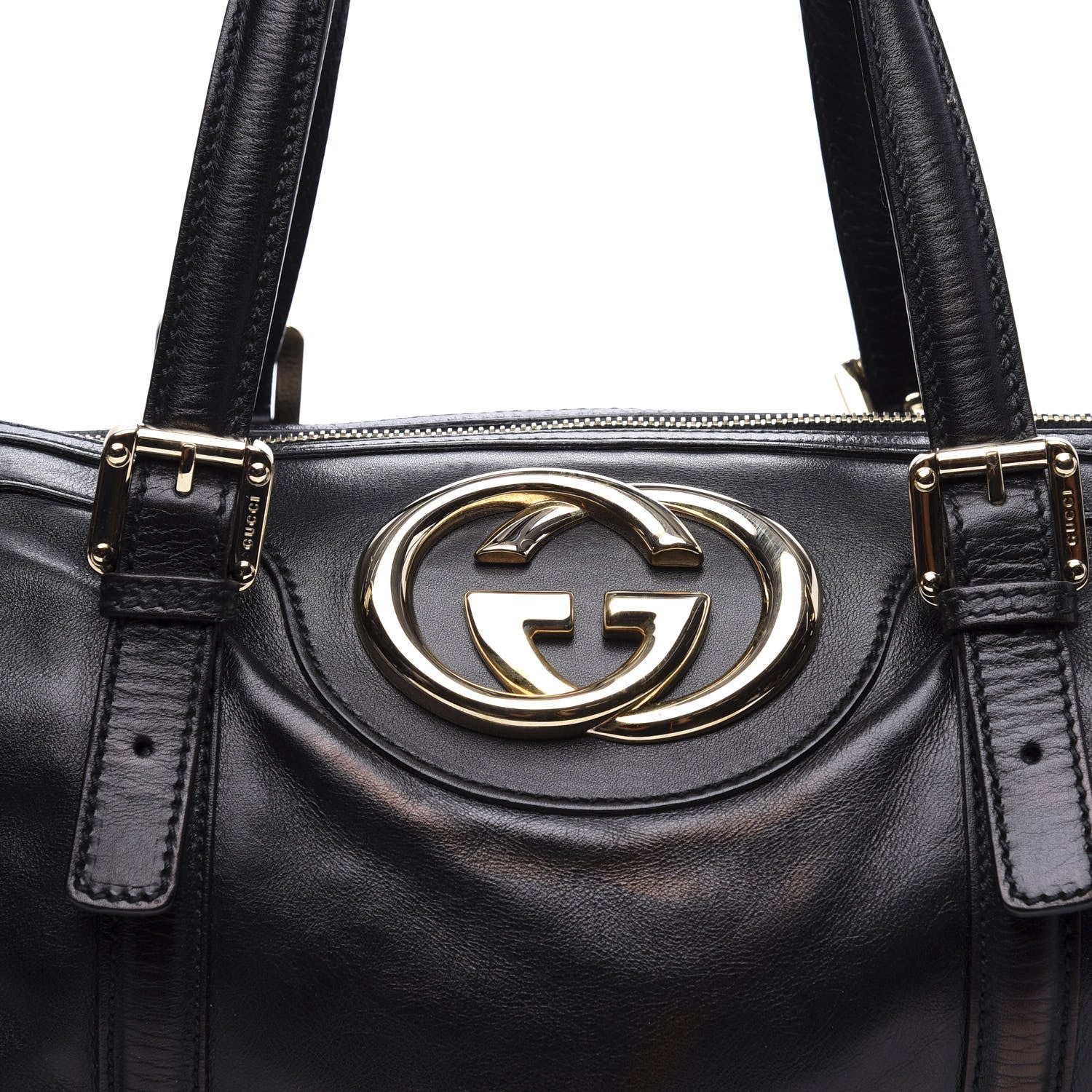 Gucci Calfskin Medium Britt Boston Black 10 of 10