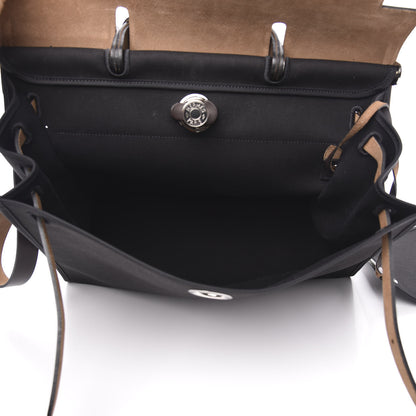 Hermes Toile Vache Hunter Herbag Zip 39 MM Black 5 of 12