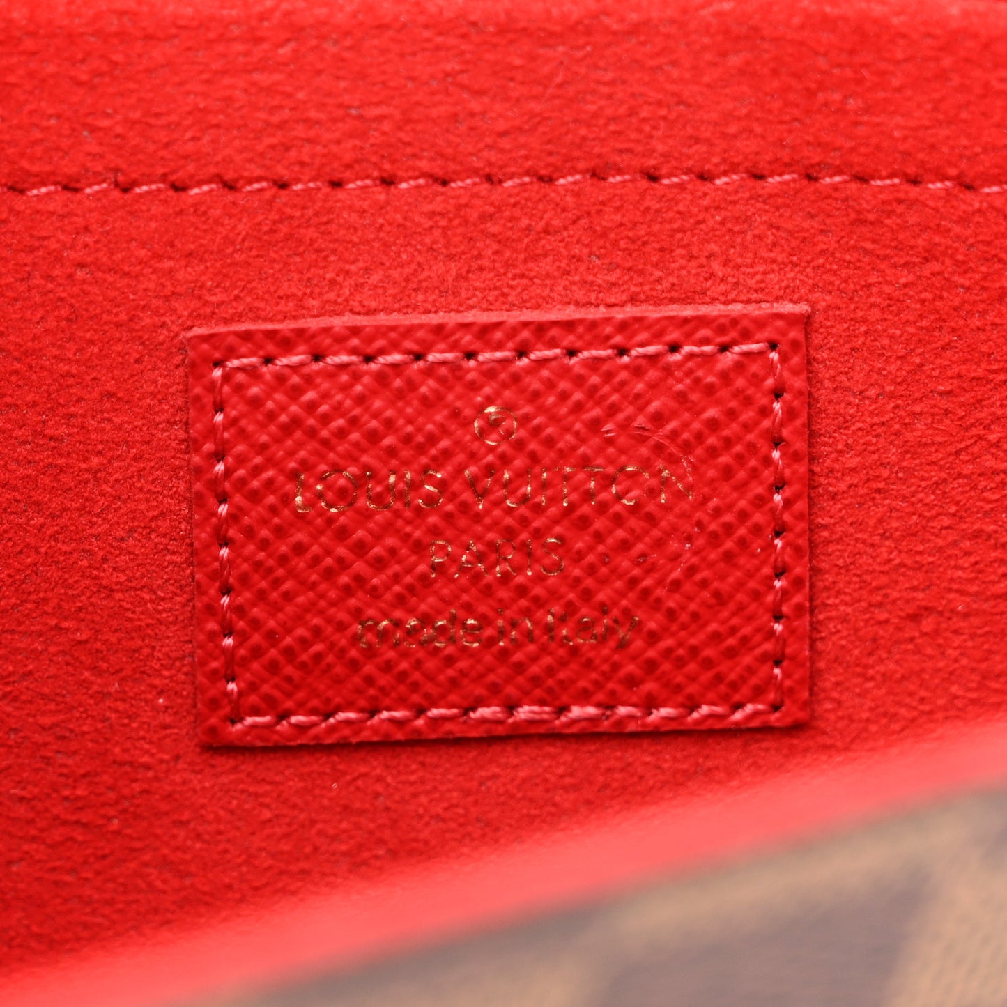 Damier Ebene Pochette Felicie Chain Wallet