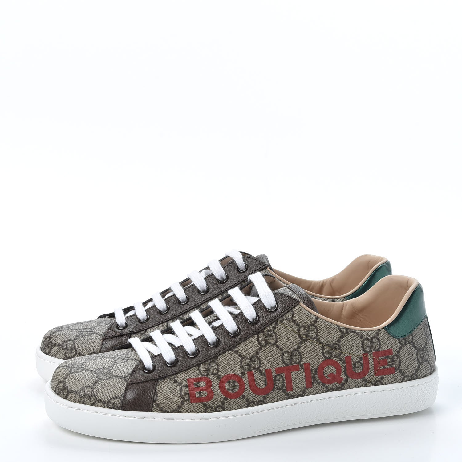 Gucci GG Supreme Monogram Boutique Mens Ace Sneakers 8 2 of 10