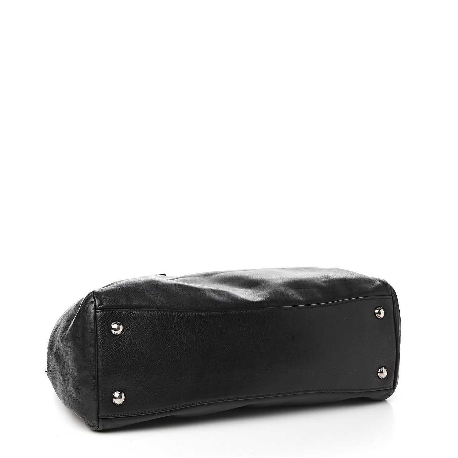 Prada Vitello Shine Bauletto Black 3 of 9