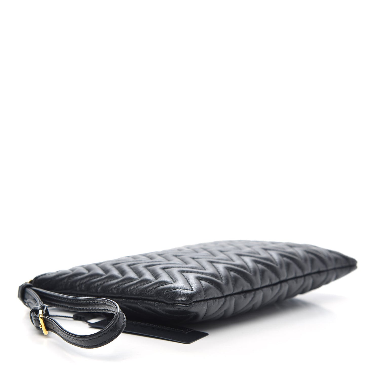 Nappa Impunture Wristlet Black