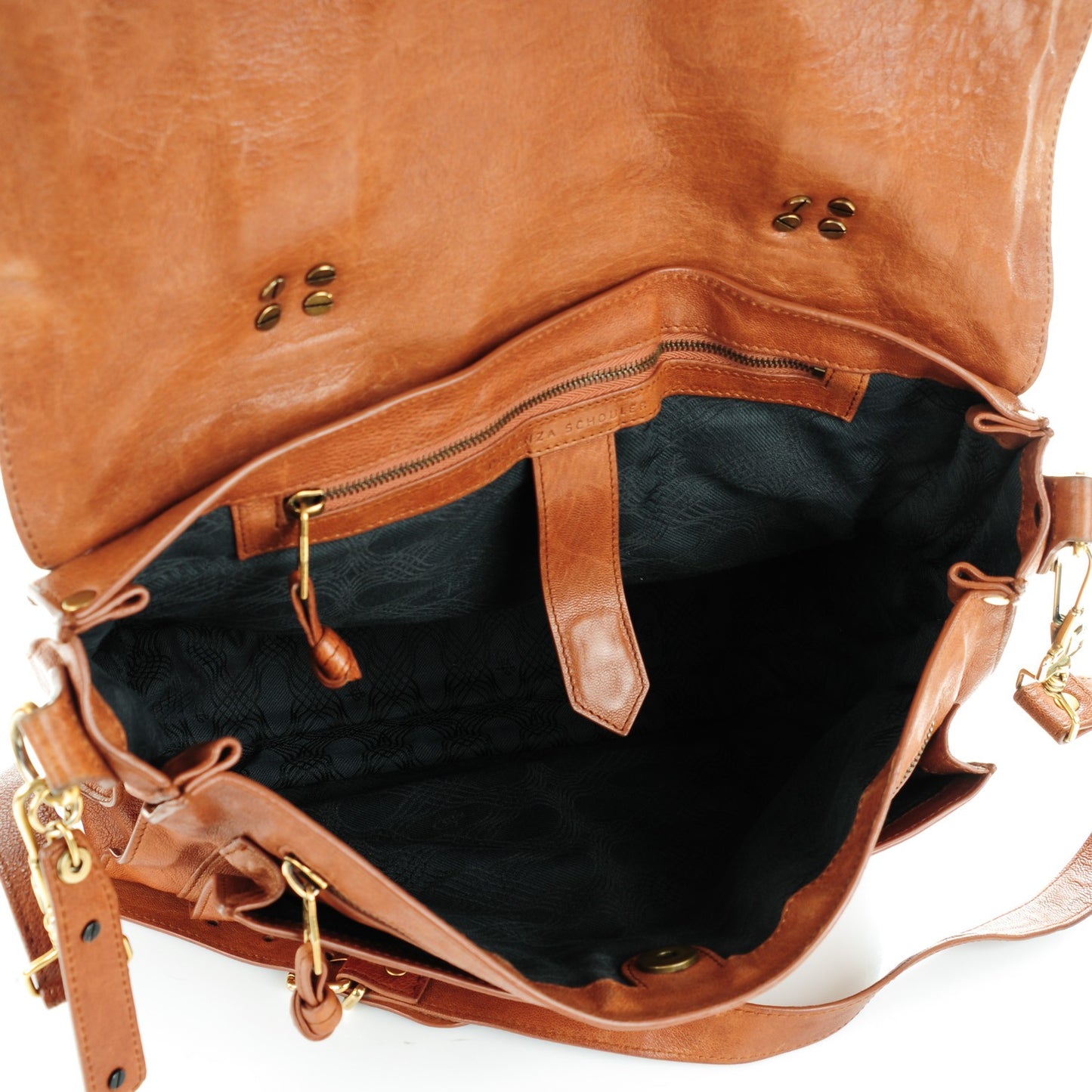 Lambskin Large PS1 Satchel Saddle
