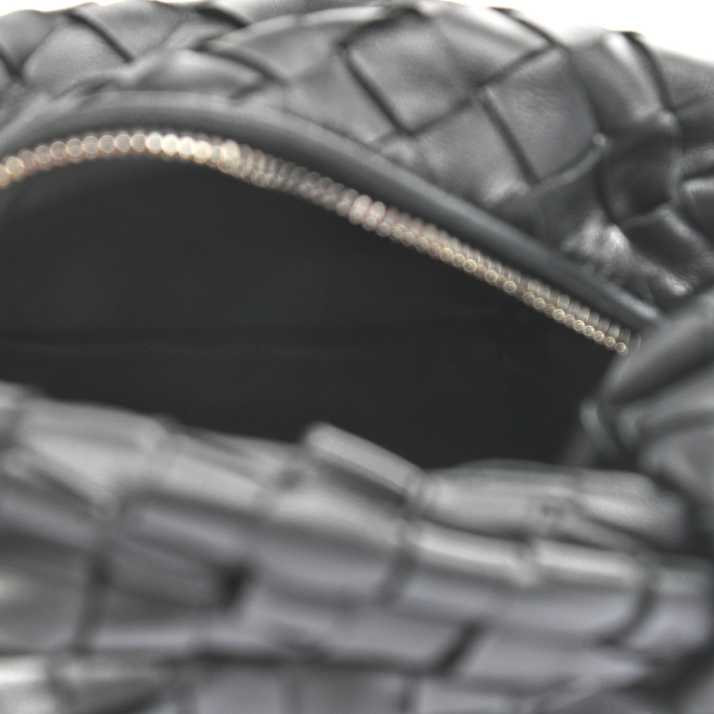 Nappa Intrecciato Mini Jodie Black