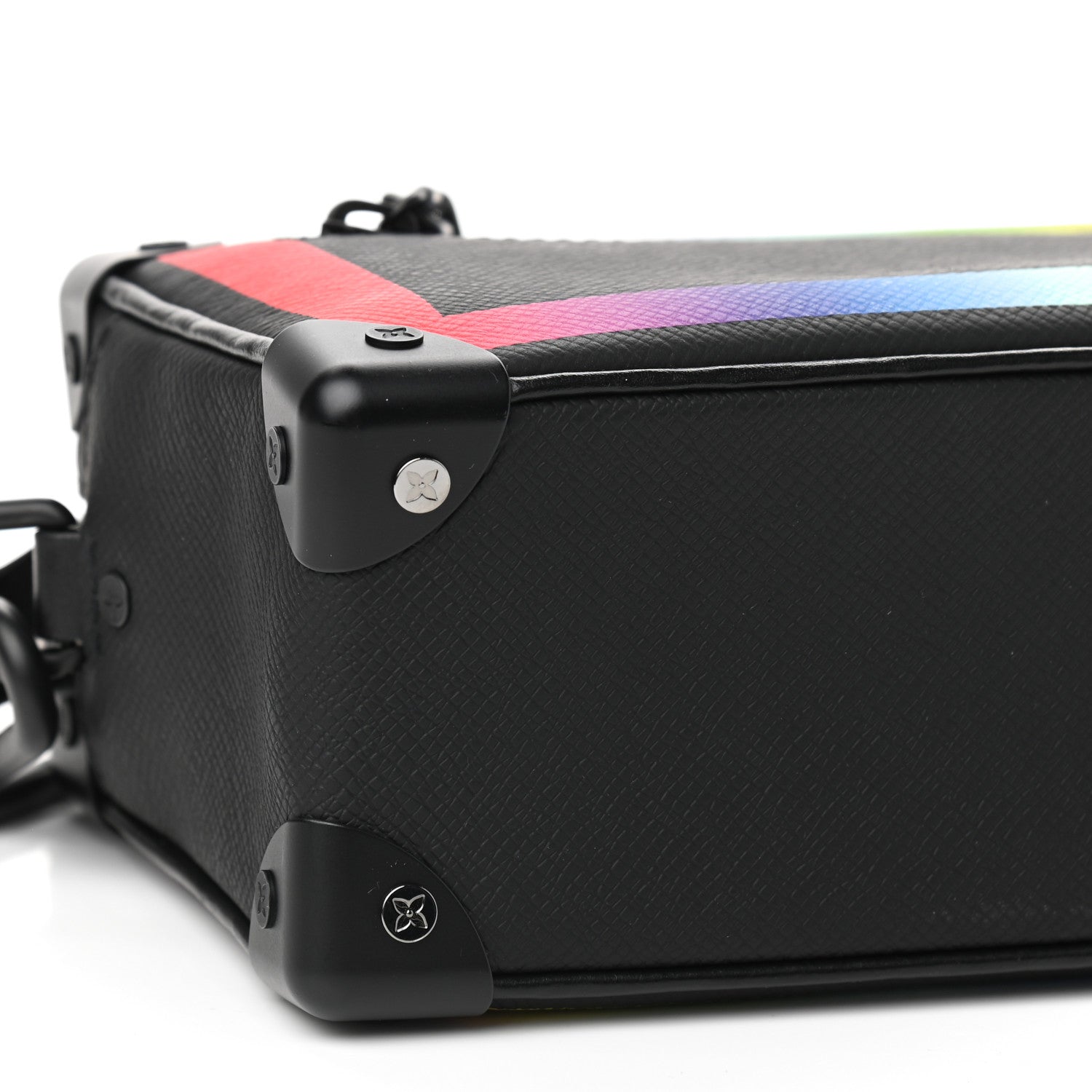 Louis Vuitton Taiga Rainbow Mini Soft Trunk Black 5 of 8