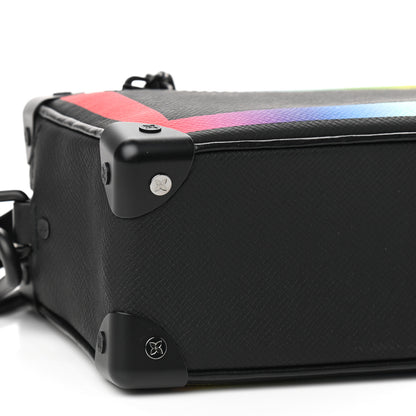 Louis Vuitton Taiga Rainbow Mini Soft Trunk Black 5 of 8