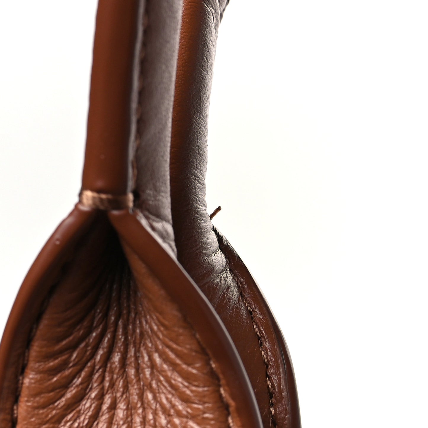 Grained Calfskin Medium The Tote Bag Argan Oil