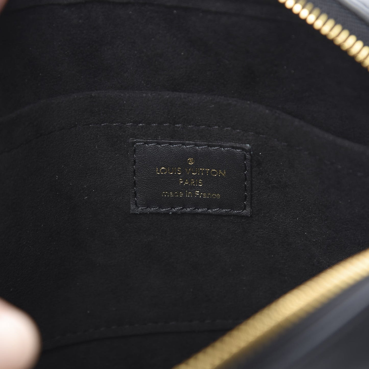 Calfskin New Wave Camera Bag Black