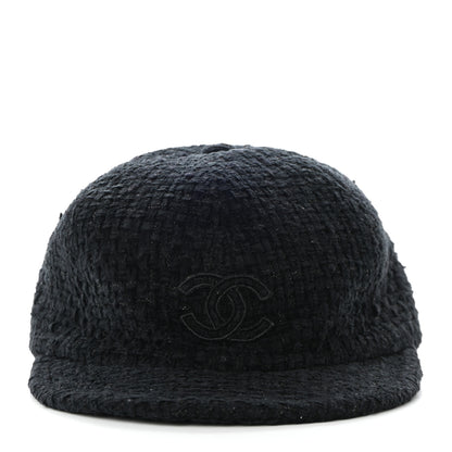 Chanel Tweed Fantasy CC Cap S Black 3 of 12